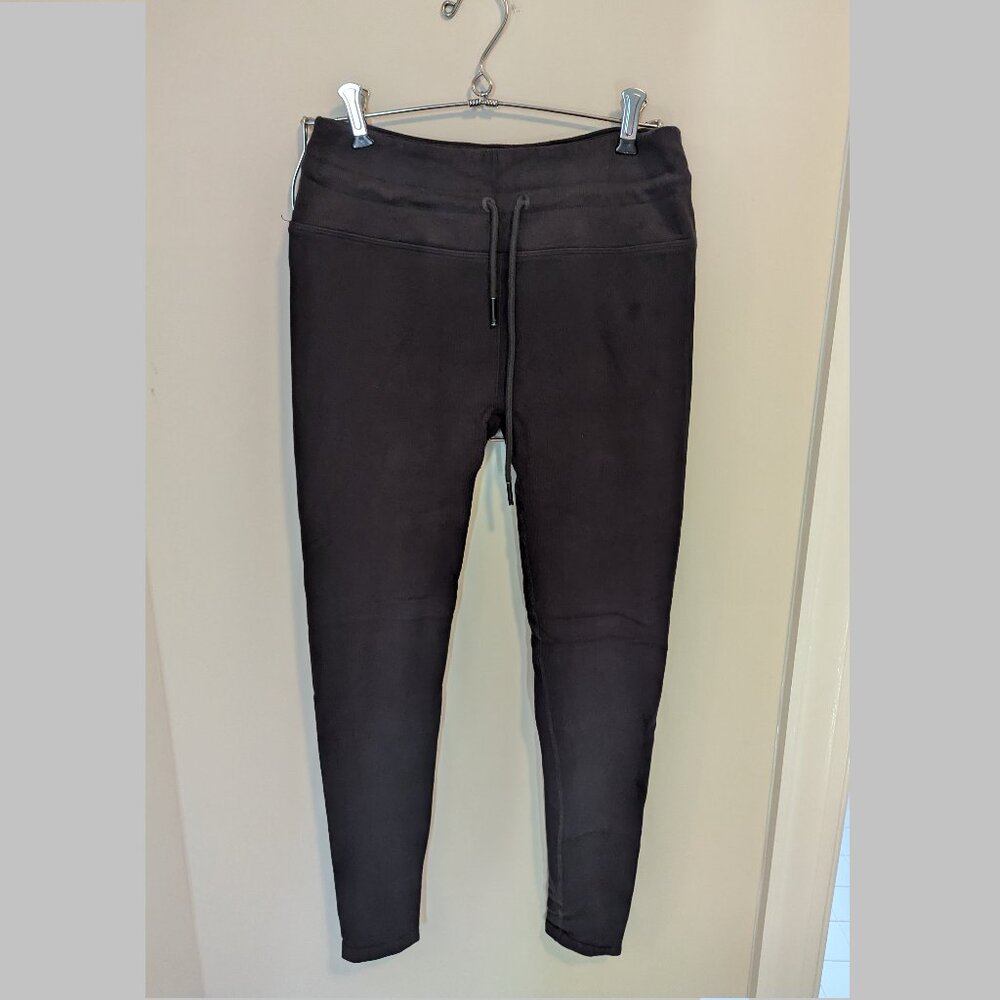 Oasis Rib High-Waisted drawstring Legging, Size M
